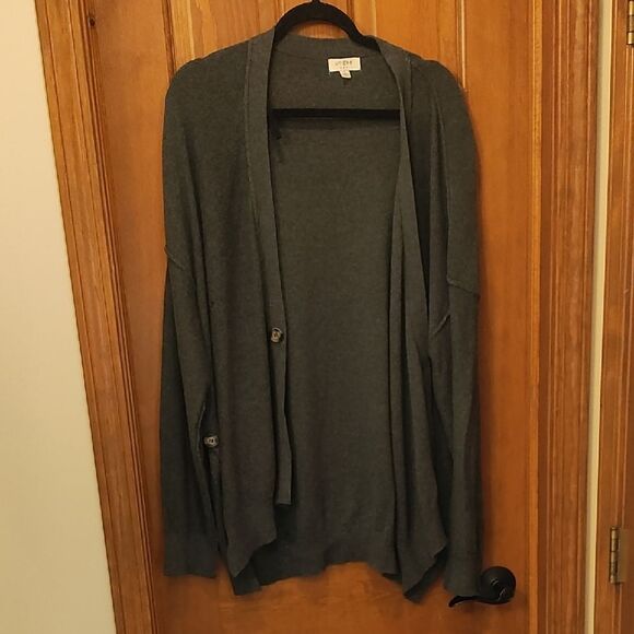 Umgee USA Gray Knit Sweater - Picture 1 of 8